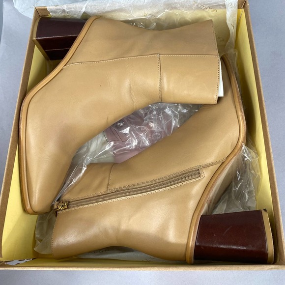 ALOHAS West Boots Size 9 Square Toe with block heel women's heels - Picture 7 of 14